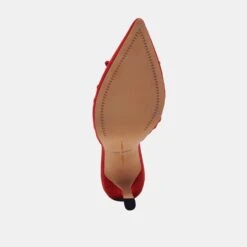 KAIRI HEELS CRIMSON SUEDE(Kairi Heels Crimson Suede) 25 KAIRI HEELS CRIMSON SUEDE(Kairi Heels Crimson Suede) -Dolce Vita DOLCEVITA HEELS KAIRI CRIMSONSUEDE 07