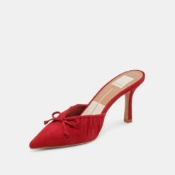 KAIRI HEELS CRIMSON SUEDE(Kairi Heels Crimson Suede) 19 KAIRI HEELS CRIMSON SUEDE(Kairi Heels Crimson Suede) -Dolce Vita DOLCEVITA HEELS KAIRI CRIMSONSUEDE 09