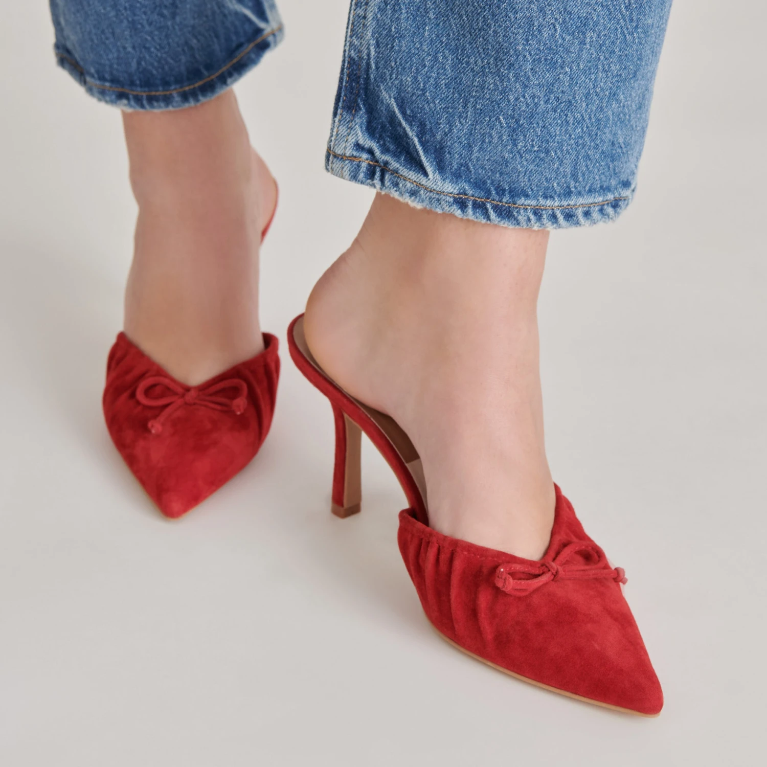 KAIRI HEELS CRIMSON SUEDE(Kairi Heels Crimson Suede) 2 KAIRI HEELS CRIMSON SUEDE(Kairi Heels Crimson Suede) - Image 2