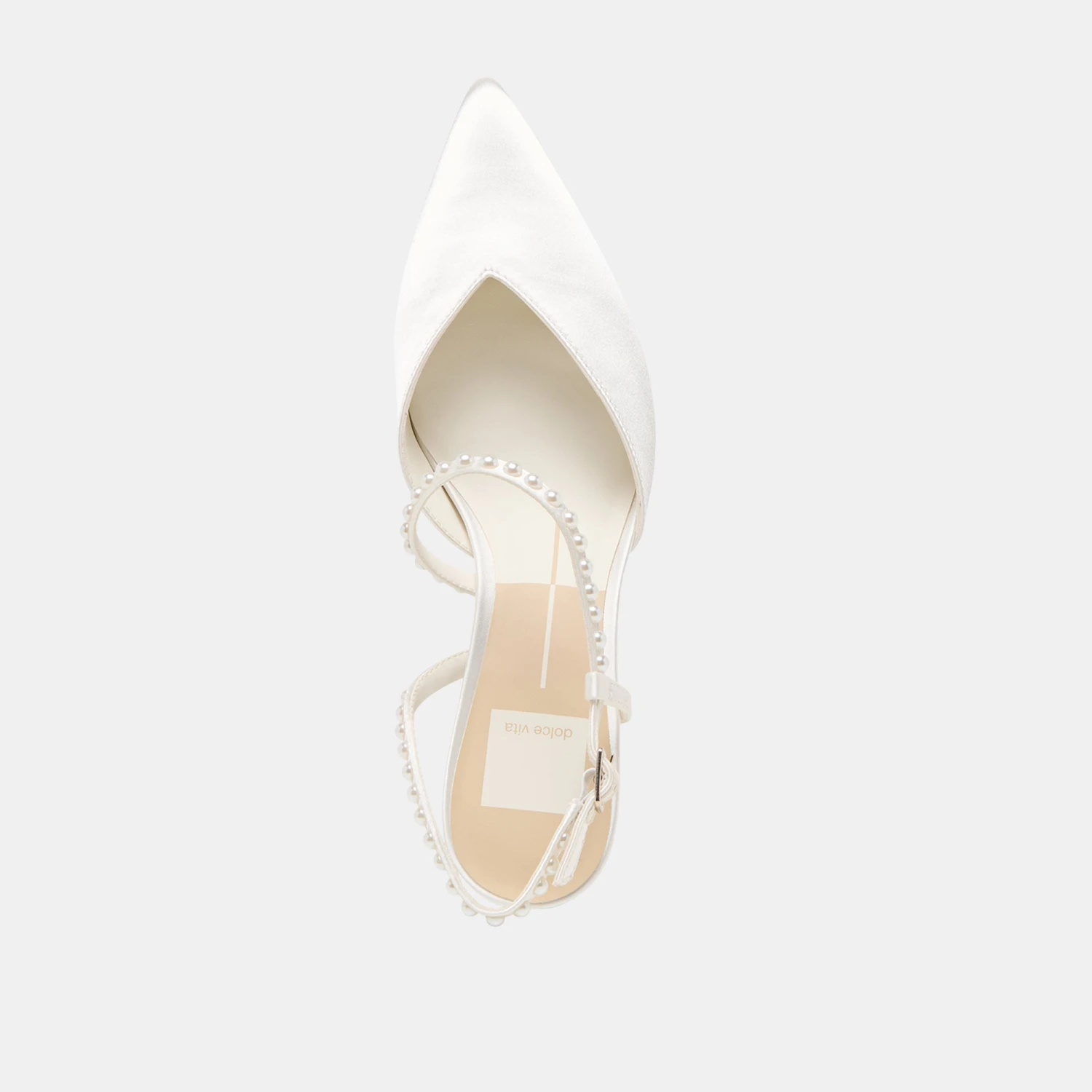 KAMRA PEARL MID HEELS TRUE WHITE SATIN(Kamra Pearl Mid Heels True White Satin) 10 KAMRA PEARL MID HEELS TRUE WHITE SATIN(Kamra Pearl Mid Heels True White Satin) - Image 10