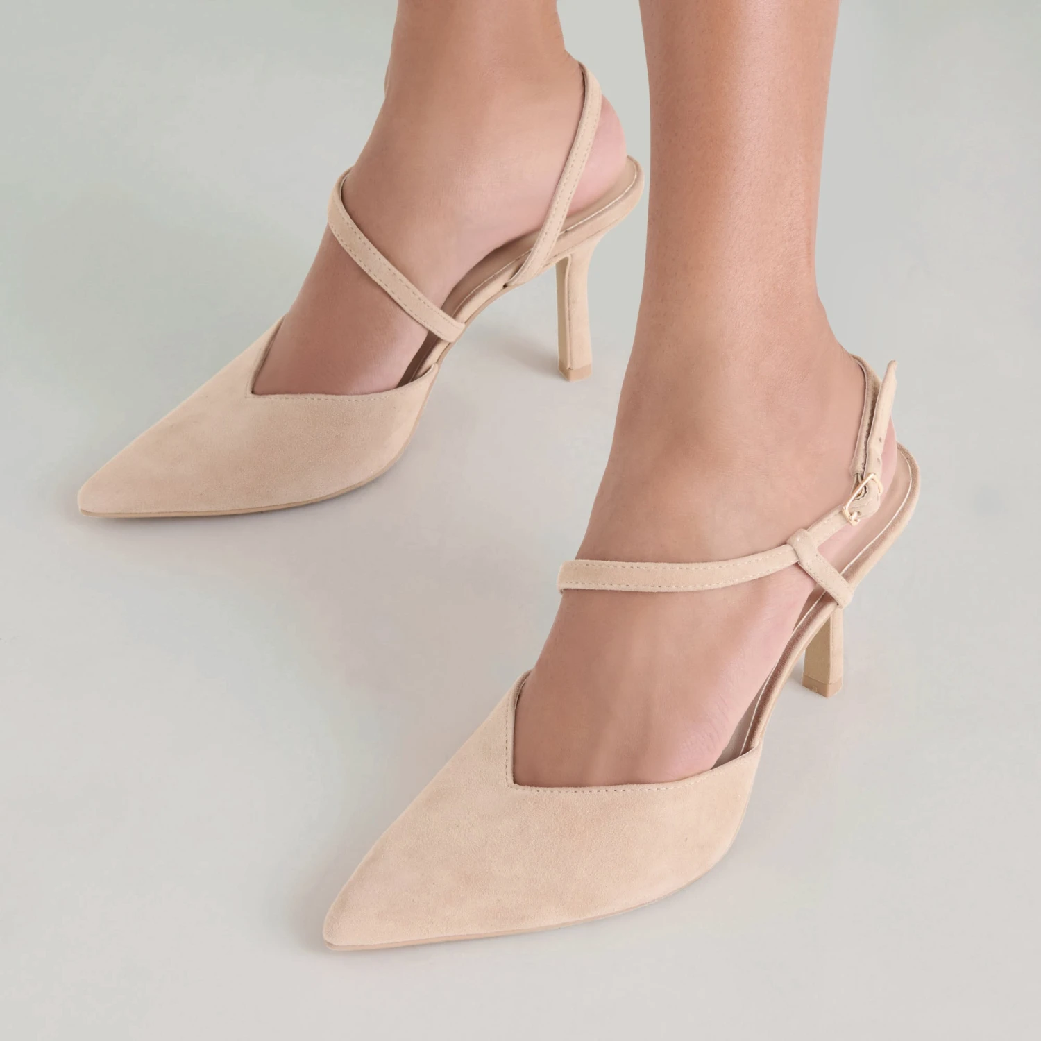 KAMRA HEELS CAMEL SUEDE(Kamra Heels Camel Suede) 4 KAMRA HEELS CAMEL SUEDE(Kamra Heels Camel Suede) - Image 4