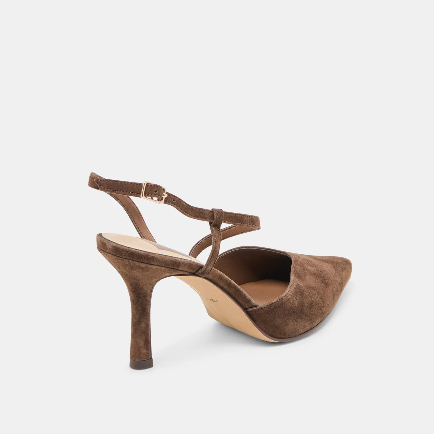 KAMRA HEELS DK BROWN SUEDE(Kamra Heels Dk Brown Suede) 3 KAMRA HEELS DK BROWN SUEDE(Kamra Heels Dk Brown Suede) - Image 3