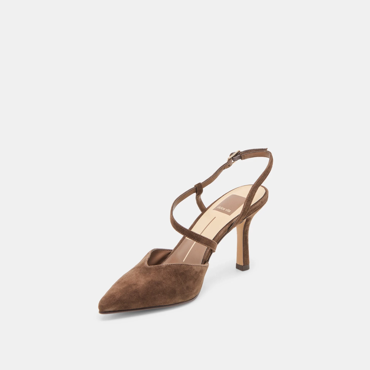 KAMRA HEELS DK BROWN SUEDE(Kamra Heels Dk Brown Suede) 4 KAMRA HEELS DK BROWN SUEDE(Kamra Heels Dk Brown Suede) - Image 4