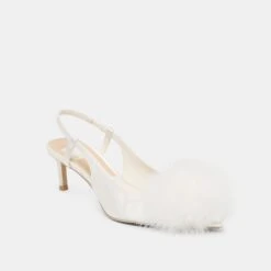 KAMY HEELS TRUE WHITE SATIN(Kamy Heels True White Satin) -Dolce Vita DOLCEVITA HEELS KAMY TRUEWHITESATIN 01
