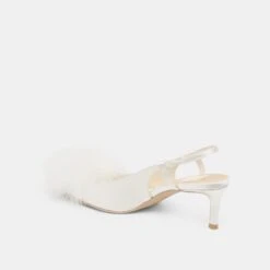 KAMY HEELS TRUE WHITE SATIN(Kamy Heels True White Satin) -Dolce Vita DOLCEVITA HEELS KAMY TRUEWHITESATIN 08