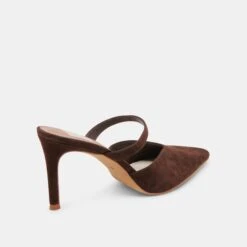 KANIKA HEELS DK BROWN SUEDE(Kanika Heels Dk Brown Suede) -Dolce Vita DOLCEVITA HEELS KANIKA DKBROWNSUEDE 03