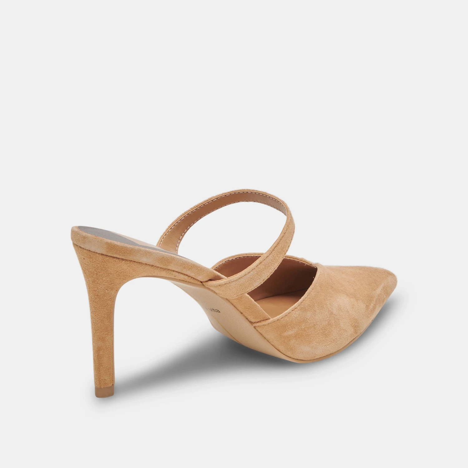 KANIKA WIDE HEELS TAN SUEDE(Kanika Wide Heels Tan Suede) 3 KANIKA WIDE HEELS TAN SUEDE(Kanika Wide Heels Tan Suede) - Image 3