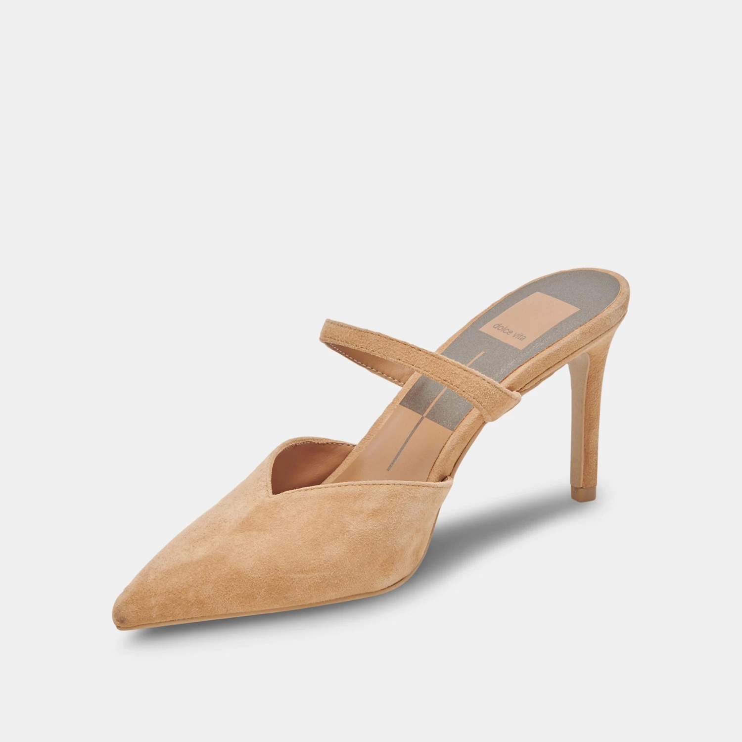KANIKA WIDE HEELS TAN SUEDE(Kanika Wide Heels Tan Suede) 4 KANIKA WIDE HEELS TAN SUEDE(Kanika Wide Heels Tan Suede) - Image 4