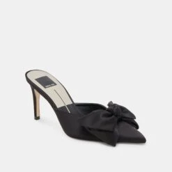 KAYLI HEELS ONYX SATIN(Kayli Heels Onyx Satin) 14 KAYLI HEELS ONYX SATIN(Kayli Heels Onyx Satin) -Dolce Vita DOLCEVITA HEELS KAYLI BLACKSATIN 01