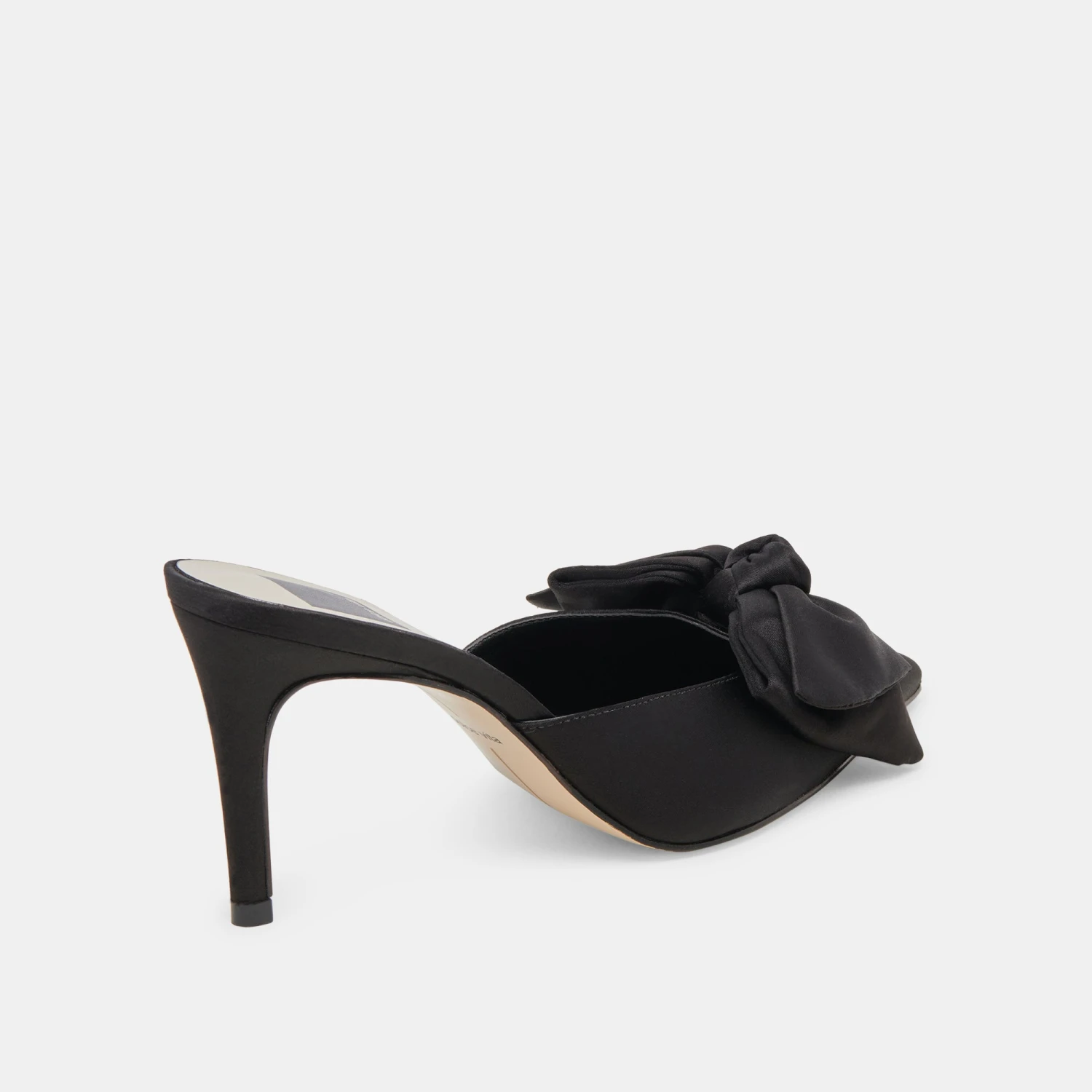 KAYLI HEELS ONYX SATIN(Kayli Heels Onyx Satin) 5 KAYLI HEELS ONYX SATIN(Kayli Heels Onyx Satin) - Image 5