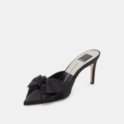 KAYLI HEELS ONYX SATIN(Kayli Heels Onyx Satin) 18 KAYLI HEELS ONYX SATIN(Kayli Heels Onyx Satin) -Dolce Vita DOLCEVITA HEELS KAYLI BLACKSATIN 08