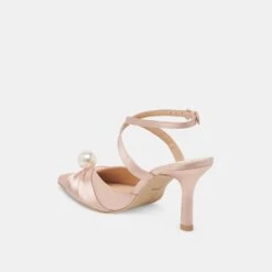 KAYSEY HEELS LT BLUSH SATIN(Kaysey Heels Lt Blush Satin) -Dolce Vita DOLCEVITA HEELS KAYSEY BLUSHSATIN 09