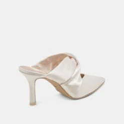 KELSY HEELS CREME SATIN(Kelsy Heels Creme Satin) -Dolce Vita DOLCEVITA HEELS KELSY CREME SATIN 03