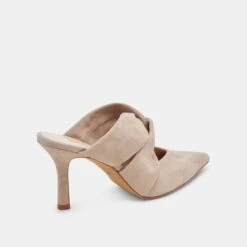KELSY HEELS TAUPE SUEDE(Kelsy Heels Taupe Suede) -Dolce Vita DOLCEVITA HEELS KELSY TAUPE SUEDE 03