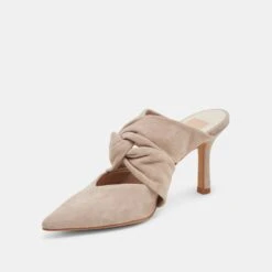 KELSY HEELS TAUPE SUEDE(Kelsy Heels Taupe Suede) -Dolce Vita DOLCEVITA HEELS KELSY TAUPE SUEDE 08