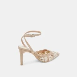 KENEDY HEELS TAUPE MULTI CROCHET(Kenedy Heels Taupe Multi Crochet) -Dolce Vita DOLCEVITA HEELS KENEDY TAUPEMULTICROCHET 03