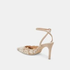 KENEDY HEELS TAUPE MULTI CROCHET(Kenedy Heels Taupe Multi Crochet) -Dolce Vita DOLCEVITA HEELS KENEDY TAUPEMULTICROCHET 09