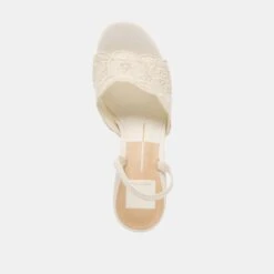LARRA HEELS WHITE CROCHET(Larra Heels White Crochet) -Dolce Vita DOLCEVITA HEELS LARRA WHITECROCHET 06