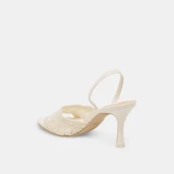 LARRA HEELS WHITE CROCHET(Larra Heels White Crochet) -Dolce Vita DOLCEVITA HEELS LARRA WHITECROCHET 09