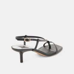 LAURY HEELS BLACK LEATHER(Laury Heels Black Leather) -Dolce Vita DOLCEVITA HEELS LAURY BLACKLEATHER 03