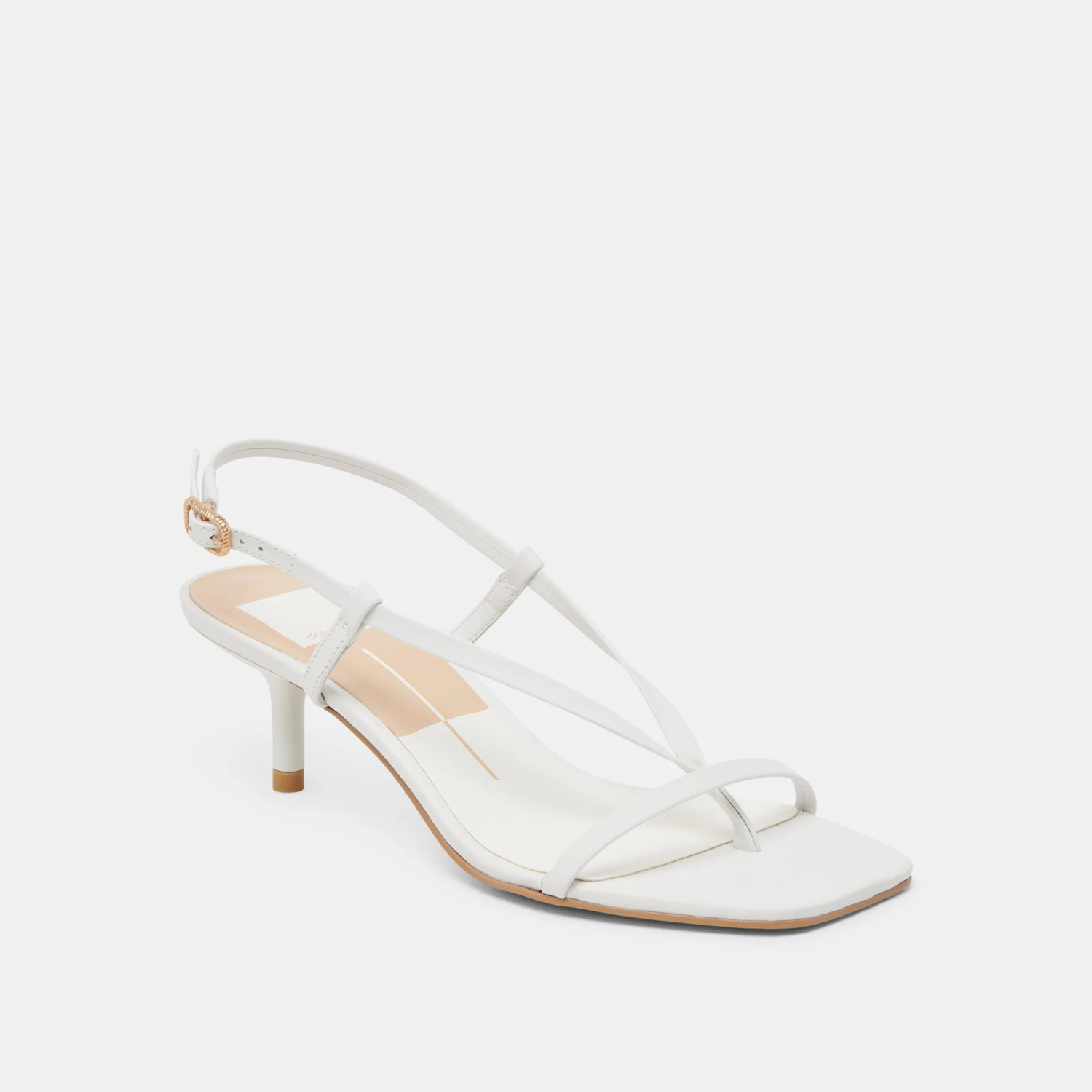 LAURY HEELS TRUE WHITE LEATHER(Laury Heels True White Leather) 2 LAURY HEELS TRUE WHITE LEATHER(Laury Heels True White Leather) - Image 2
