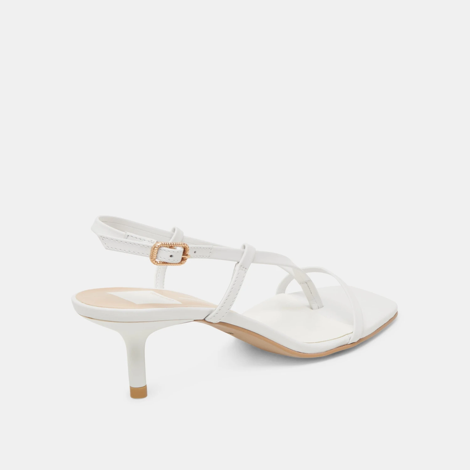LAURY HEELS TRUE WHITE LEATHER(Laury Heels True White Leather) 3 LAURY HEELS TRUE WHITE LEATHER(Laury Heels True White Leather) - Image 3