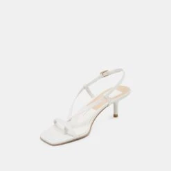 LAURY HEELS TRUE WHITE LEATHER(Laury Heels True White Leather) 12 LAURY HEELS TRUE WHITE LEATHER(Laury Heels True White Leather) -Dolce Vita DOLCEVITA HEELS LAURY TRUEWHITELEATHER 08
