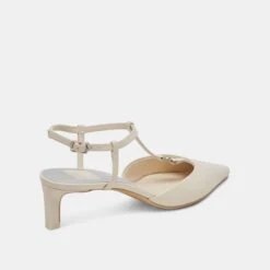 LAVON HEELS IVORY LEATHER(Lavon Heels Ivory Leather) -Dolce Vita DOLCEVITA HEELS LAVON IVORYLEATHER 03