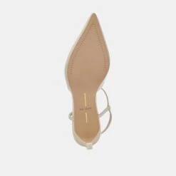 LAVON HEELS IVORY LEATHER(Lavon Heels Ivory Leather) -Dolce Vita DOLCEVITA HEELS LAVON IVORYLEATHER 07
