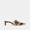 LEXY HEELS COCOA TAURUS CALF HAIR(Lexy Heels Cocoa Taurus Calf Hair)