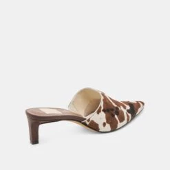 LEXY HEELS COCOA TAURUS CALF HAIR(Lexy Heels Cocoa Taurus Calf Hair) -Dolce Vita DOLCEVITA HEELS LEXY COCOATAURUSCALFHAIR 03