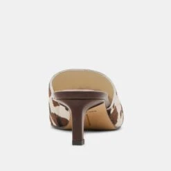 LEXY HEELS COCOA TAURUS CALF HAIR(Lexy Heels Cocoa Taurus Calf Hair) -Dolce Vita DOLCEVITA HEELS LEXY COCOATAURUSCALFHAIR 05