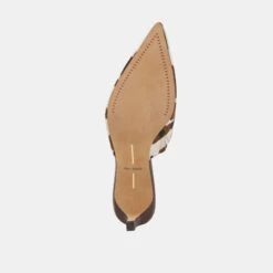LEXY HEELS COCOA TAURUS CALF HAIR(Lexy Heels Cocoa Taurus Calf Hair) -Dolce Vita DOLCEVITA HEELS LEXY COCOATAURUSCALFHAIR 07