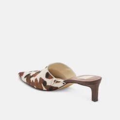 LEXY HEELS COCOA TAURUS CALF HAIR(Lexy Heels Cocoa Taurus Calf Hair) -Dolce Vita DOLCEVITA HEELS LEXY COCOATAURUSCALFHAIR 09