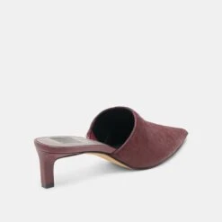 LEXY HEELS BERRY CALF HAIR(Lexy Heels Berry Calf Hair) -Dolce Vita DOLCEVITA HEELS LEXY CRANBERRYCALFHAIR 03