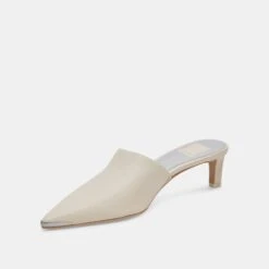 LEXY HEELS IVORY LEATHER(Lexy Heels Ivory Leather) -Dolce Vita DOLCEVITA HEELS LEXY IVORYLEATHER 09