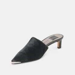 LEXY HEELS NERO CALF HAIR(Lexy Heels Nero Calf Hair) -Dolce Vita DOLCEVITA HEELS LEXY ONYXCALFHAIR 09