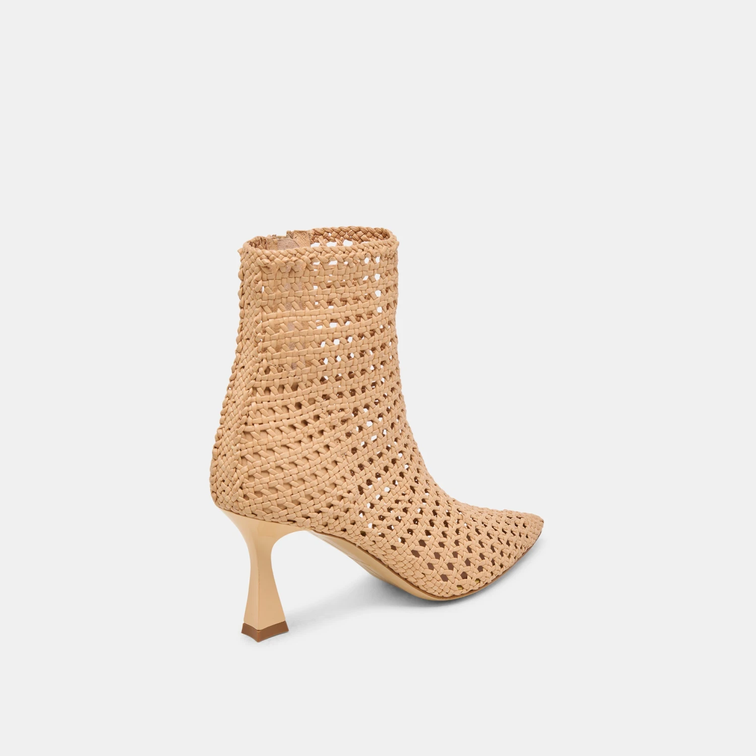 LONNI BOOTIES LIGHT TAN WOVEN LEATHER(Lonni Booties Light Tan Woven Leather) 4 LONNI BOOTIES LIGHT TAN WOVEN LEATHER(Lonni Booties Light Tan Woven Leather) - Image 4