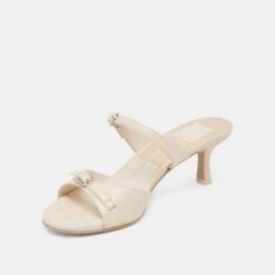 LORALI HEELS CREME LEATHER(Lorali Heels Creme Leather) -Dolce Vita DOLCEVITA HEELS LORALI CREMELEATHER 08