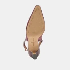 LORINE HEELS BURGUNDY MESH(Lorine Heels Burgundy Mesh) -Dolce Vita DOLCEVITA HEELS LORINE BURGUNDY MESH 07
