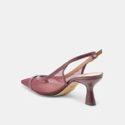 LORINE HEELS BURGUNDY MESH(Lorine Heels Burgundy Mesh) -Dolce Vita DOLCEVITA HEELS LORINE BURGUNDY MESH 08