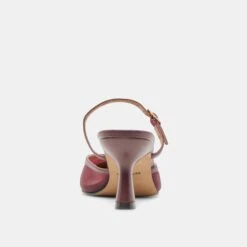 LOYD HEELS BURGUNDY MESH(Loyd Heels Burgundy Mesh) -Dolce Vita DOLCEVITA HEELS LOYD BURGUNDY MESH 05
