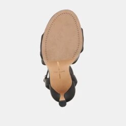 LUNETE HEELS ONYX SATIN(Lunete Heels Onyx Satin) -Dolce Vita DOLCEVITA HEELS LUNETE ONYXSATIN 07