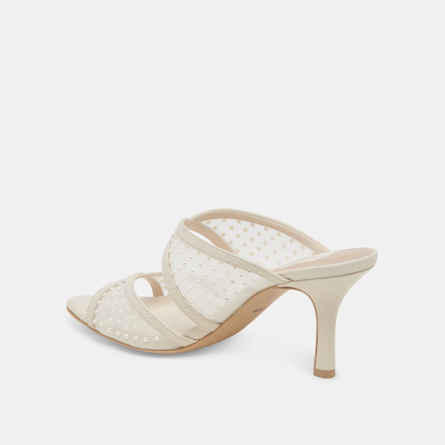 MANDEL PEARL HEELS IVORY MESH - Re:vita(Mandel Pearl Heels Ivory Mesh Resale) 7 MANDEL PEARL HEELS IVORY MESH - Re:vita(Mandel Pearl Heels Ivory Mesh Resale) - Image 7