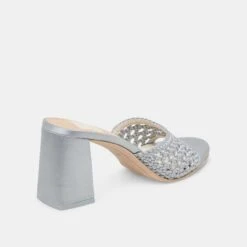 MARGOE HEELS LIGHT BLUE WOVEN SATIN(Margoe Heels Light Blue Woven Satin) -Dolce Vita DOLCEVITA HEELS MARGOE LIGHTBLUEWOVENSATIN 03