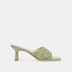 MAYLAH HEELS SAGE MACRAME(Maylah Heels Sage Macrame)