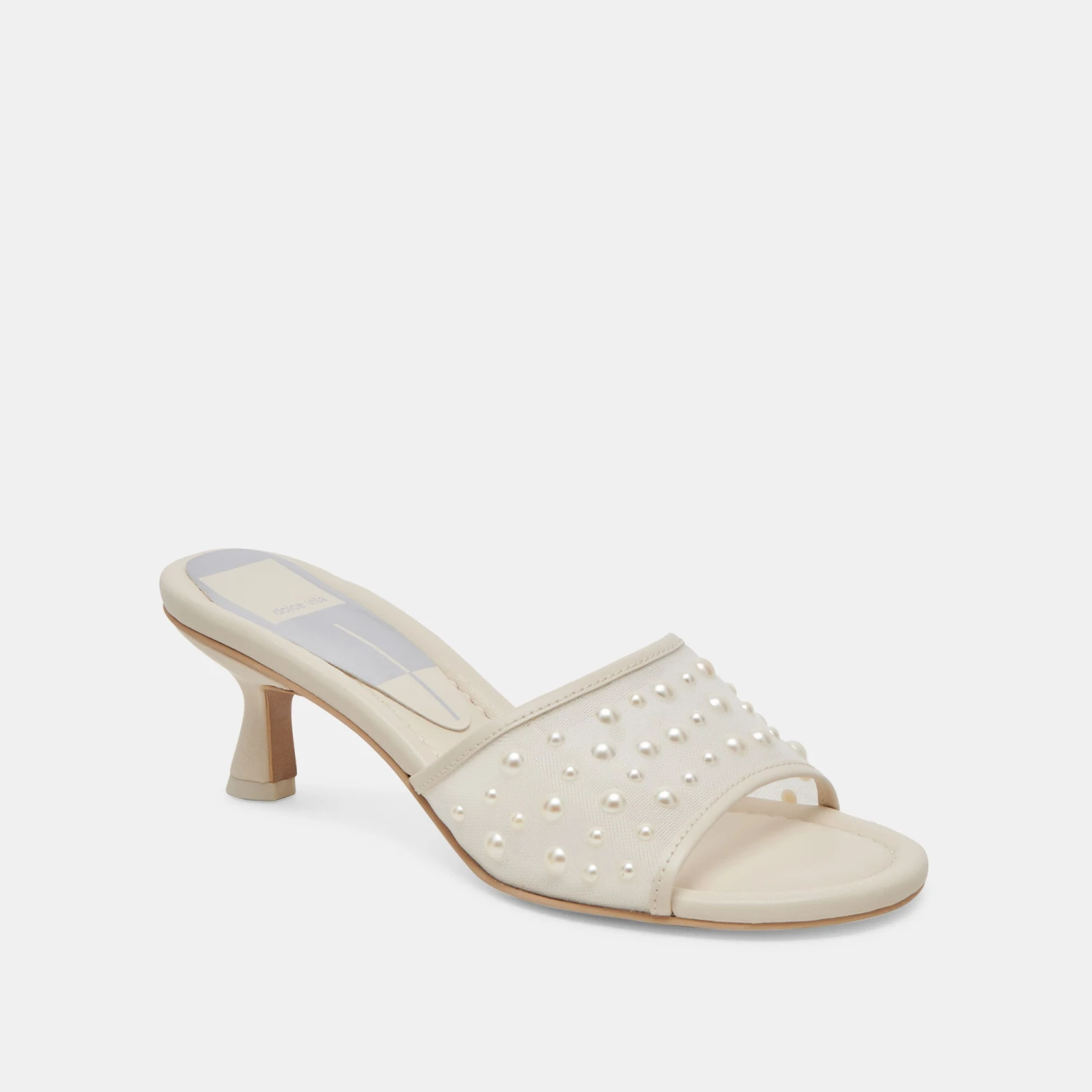 MEEZA PEARL HEELS IVORY MESH - Re:vita(Meeza Pearl Heels Ivory Mesh Resale) 7 MEEZA PEARL HEELS IVORY MESH - Re:vita(Meeza Pearl Heels Ivory Mesh Resale) - Image 7