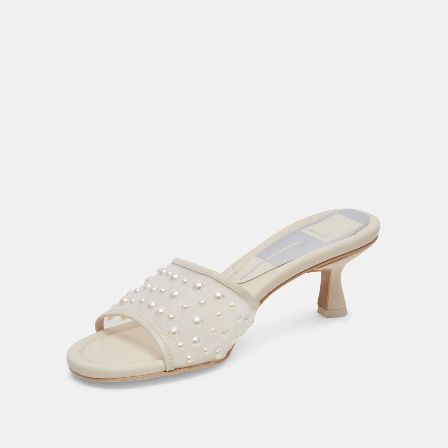 MEEZA PEARL HEELS IVORY MESH - Re:vita(Meeza Pearl Heels Ivory Mesh Resale) 9 MEEZA PEARL HEELS IVORY MESH - Re:vita(Meeza Pearl Heels Ivory Mesh Resale) - Image 9