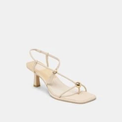 MYLEE HEELS CREME LEATHER(Mylee Heels Creme Leather) -Dolce Vita DOLCEVITA HEELS MYLEE CREMELEATHER 01