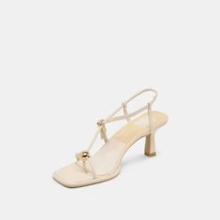 MYLEE HEELS CREME LEATHER(Mylee Heels Creme Leather) -Dolce Vita DOLCEVITA HEELS MYLEE CREMELEATHER 08